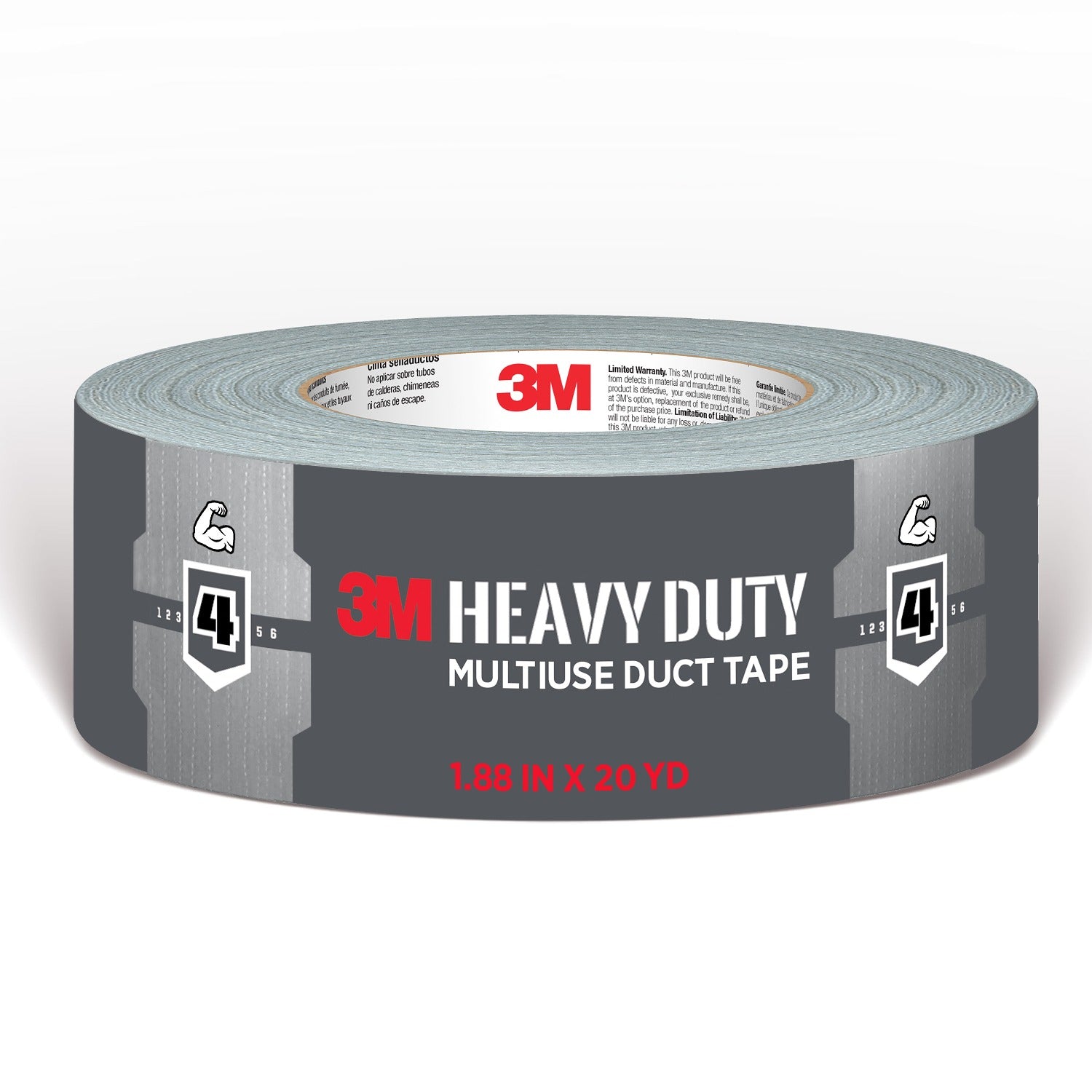 3M 3M 2120 Heavy Duty Duct Tape 1.88 in x 20 yd (48 mm x 18.2 m) 2145
