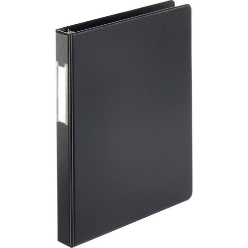 BUSINESS SOURCE Business Source BSN28559 Round Ring Binder 1 Inch Black