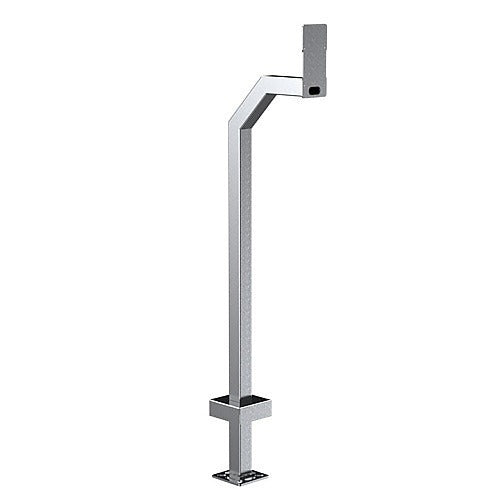PEDESTAL PRO Pedestal Pro Llc 22PE1-2NIP-01-304 Stainless Stand 48 in