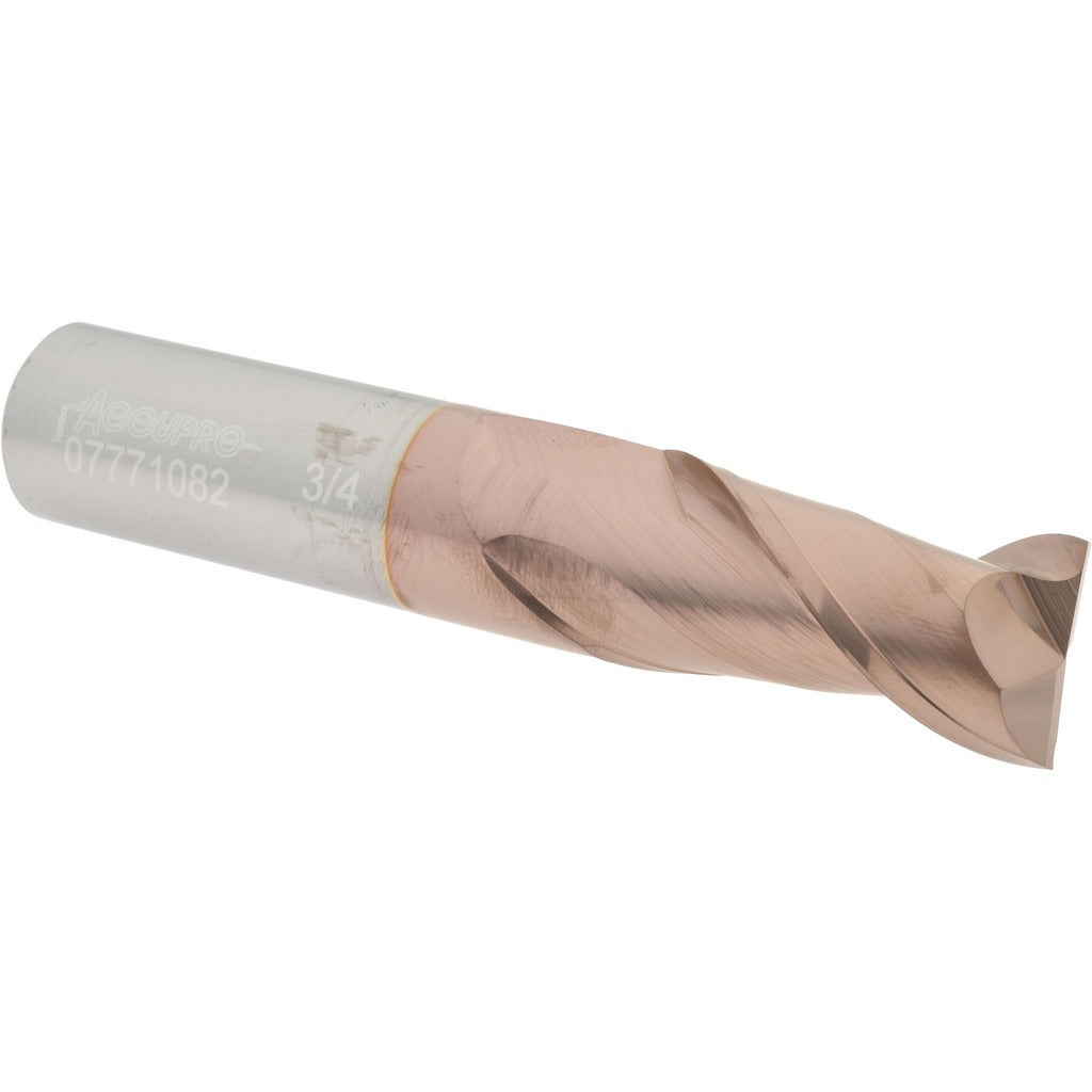 ACCUPRO Accupro 12181539 Square End Mill 3/4 in 2 Flute Solid Carbide
