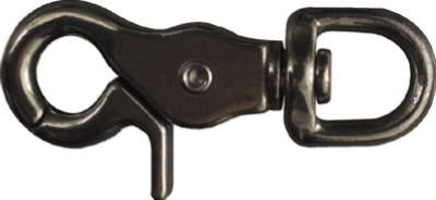 NATIONAL HARDWARE National Mfg N262-386 Ss Trigger Snap 1/2x2-5/8 in Swivel Eye