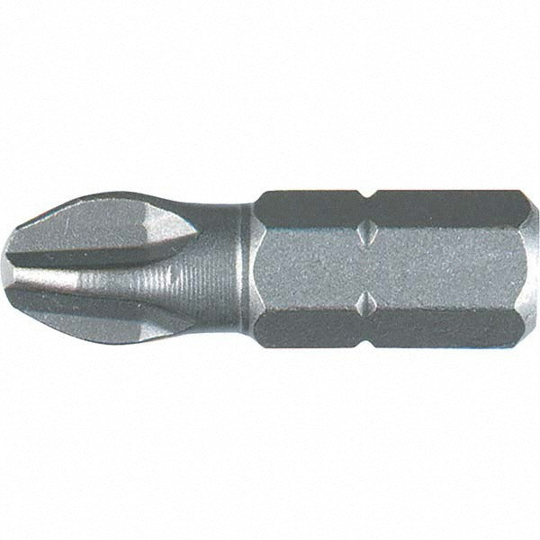 WIHA Wiha 71200 Screwdriver Insert Bit 6.3mm Hex Drive 25mm