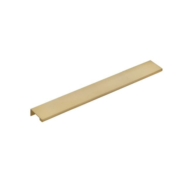 EMTEK Emtek 87150US4 Edge Cabinet Pull 12in Ctc Satin Brass