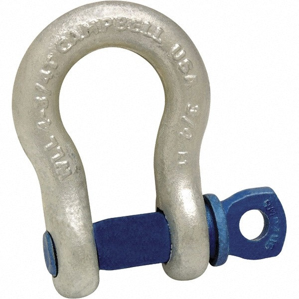 CAMPBELL Campbell 5412435 Anchor Shackle 34000 Lb Screw Pin Galvanized