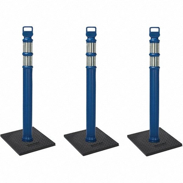 PRO-SAFE Pro-safe 03-747BRBC-3 Reflective Delineator Post Kit 3-pack