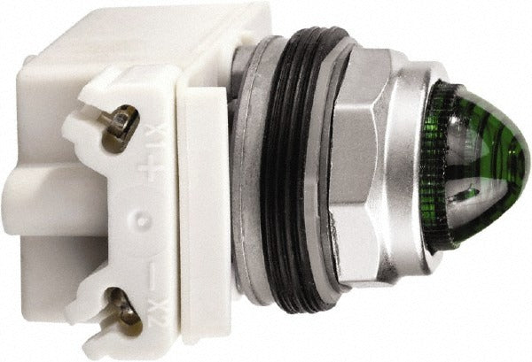 SCHNEIDER ELECTRIC Schneider Electric 9001KP38LGG9 Led Pilot Light 120V Green