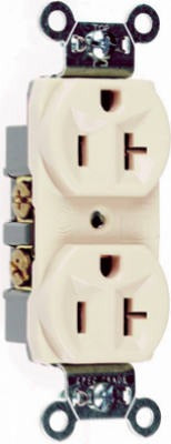 LEGRAND Pass Seymour CRB5362LACC12 Duplex Outlet 20A Nema 5-20R 12pk