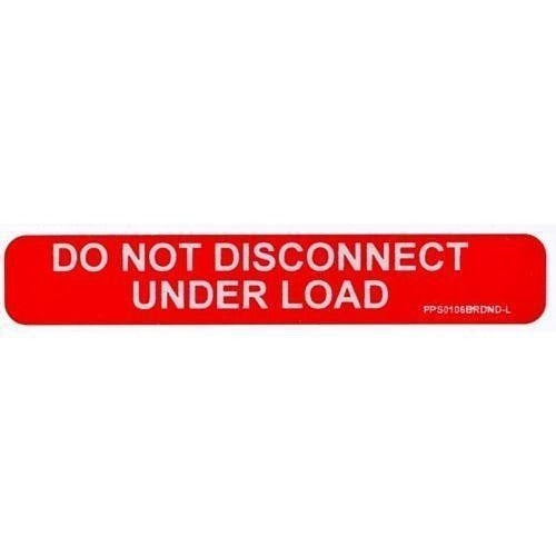PANDUIT Panduit PPS0106BRDND-L Solar Label 1x6 in