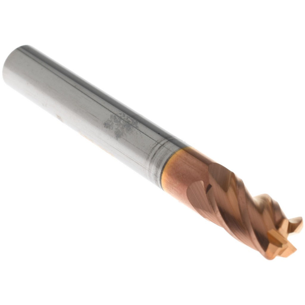 ACCUPRO Accupro 12182805 Corner Radius End Mill 1/4in 4 Flute Ticn