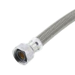 Brasscraft B8-12DLF 12 Polymer Coated Braided Hose Faucet Connector 1/2 FIP x 7/8 Ballcock