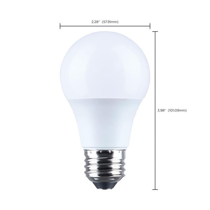 SATCO-NUVO Satco-Nuvo S14316 A19 LED Bulb 8.5W (4-Pack) Replaces 60W