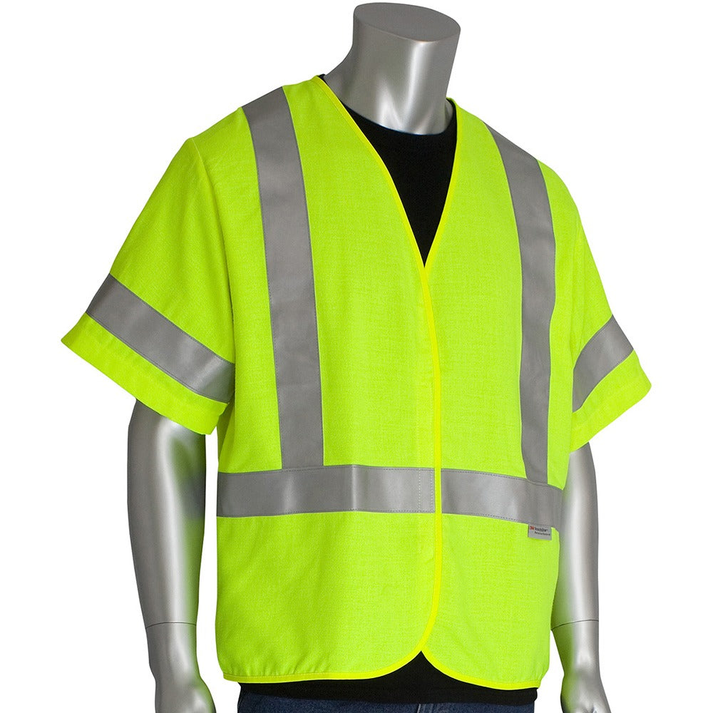 PIP Pip 305-3200-4X Ansi Class 3 High Visibility Safety Vest 4XL