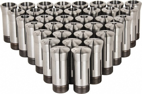 LYNDEX-NIKKEN Lyndex-nikken 510-SET-35 5C Round Collet Set 35 Pc
