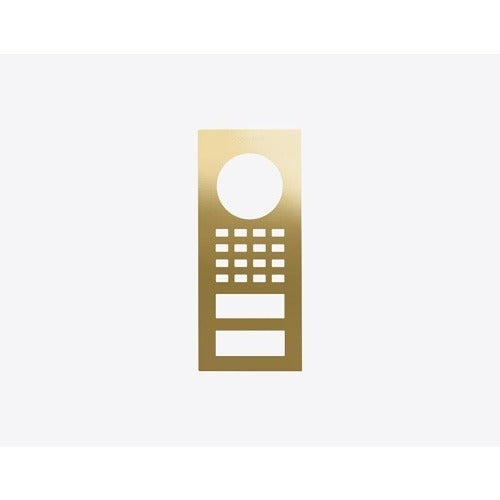 DOORBIRD Doorbird 423878983 Flush Mount Faceplate Polished Brass