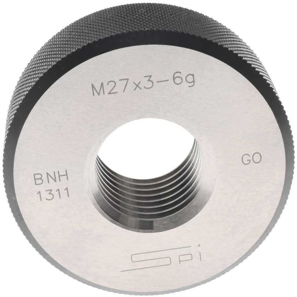 SPIROTHERM Spi 34-515-7 Threaded Ring Gage M27x3 Class 6G Go