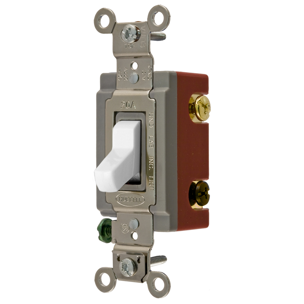 HUBBELL WIRING HBL1223W TOGGLE SWITCHES