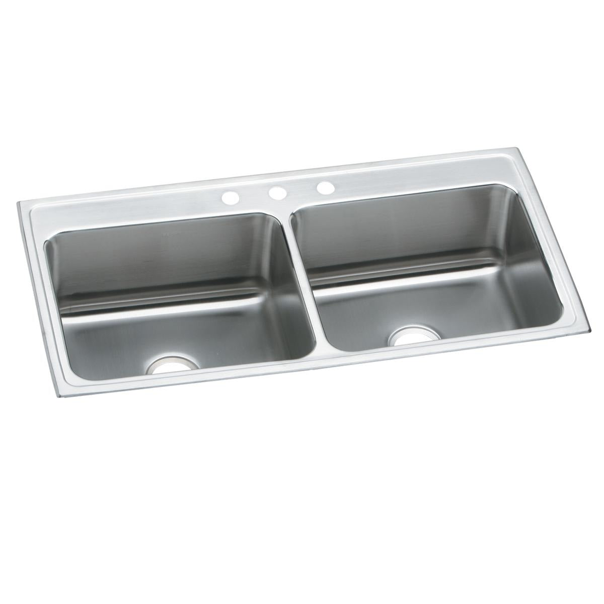 BSC PREFERRED Bsc Preferred DLR4322122 Double Bowl Drop-in Sink