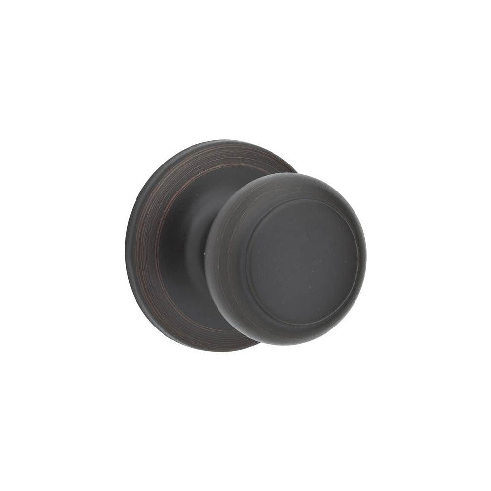 KWIKSET Kwikset 200CV-11P Cove Knob Passage Lock Venetian Bronze