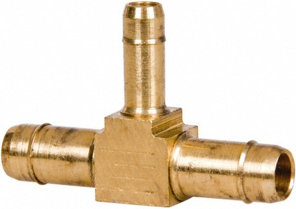 EATON Eaton 1064X6 Barbed Tube Union Tee 3/8 Inch Brass