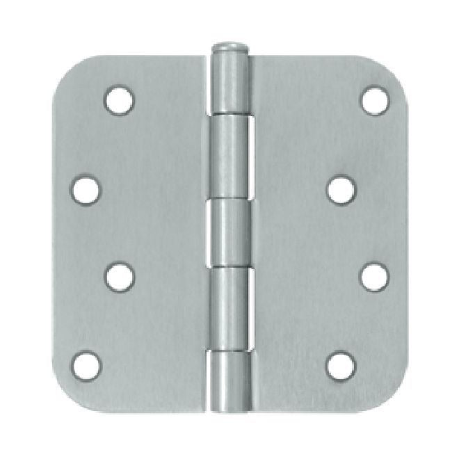 DELTANA Deltana S44R526D Radius Corner Hinge 4x4 Satin Chrome