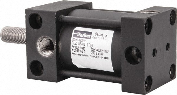 PARKER Parker 1.25USU1601.00 Air Cylinder 1.25 in Bore 200 Psi