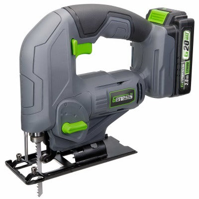 GENESIS Richpower Industries GLJS20B 20V Cordless Jig Saw Kit