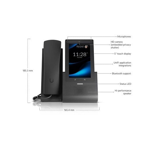 UBIQUITI Ubiquiti UTP-G3-TOUCH-PRO Unifi Talk Touchscreen Phone