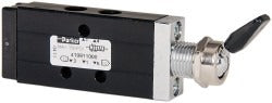 PARKER Parker 410811000 4 Way 2 Position Toggle Air Valve