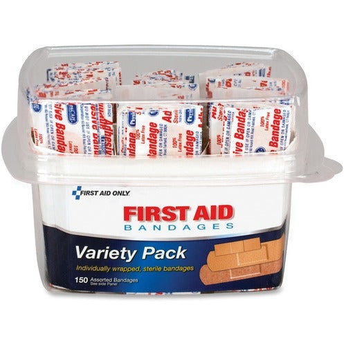 FIRST AID ONLY First Aid Only FAO90095 Assorted Sterile Bandage Kit