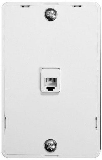 MORRIS PRODUCTS Morris 80031 Wall Phone Plate (1-Pack)