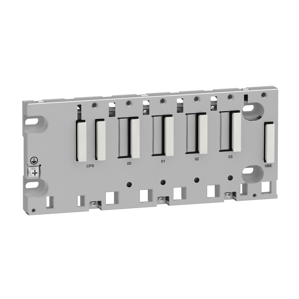 Schneider Electric BMXXBP0400 Square D 4-Slot PLC Backplane