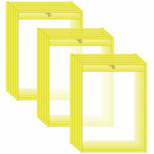 C-LINE C-line CLI43916 Shop Ticket Holder 9x12 Clear Vinyl