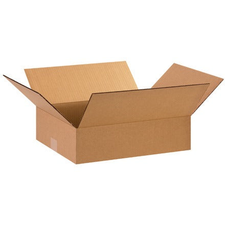BSC PREFERRED Bsc Preferred 15124 Shallow Corrugated Boxes 25 Pack