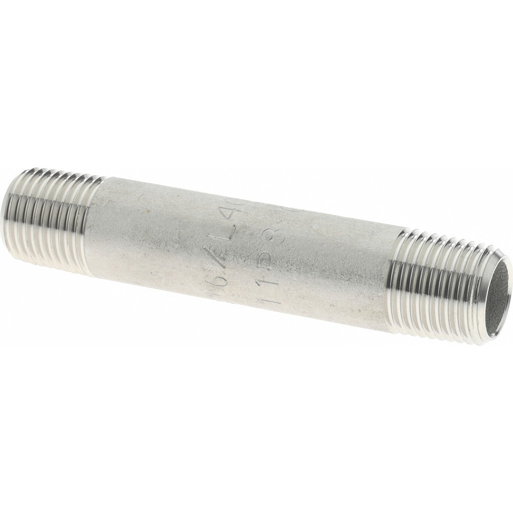 MERIT BRASS Merit Brass 6002-200 Ss Pipe Nipple 1/8 in Sch 40 316 316L