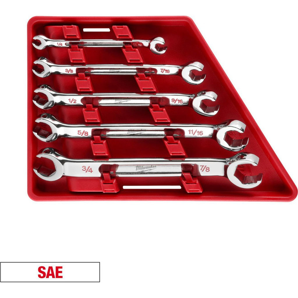 MILWAUKEE Milwaukee Tool 48-22-9470 Wrench Set 5 Piece Inch