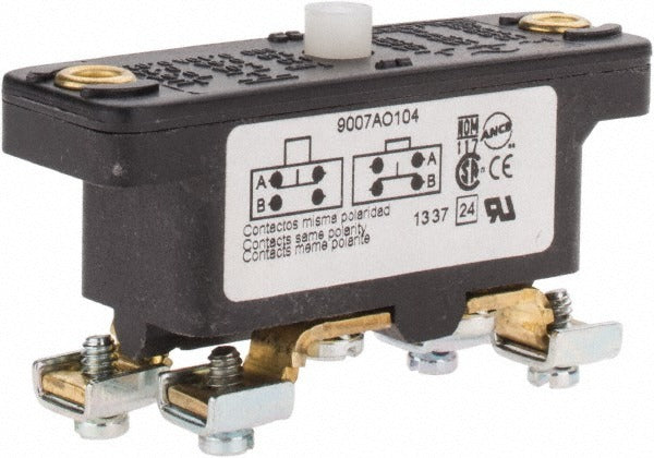 SCHNEIDER ELECTRIC Square D 9007AO104 Basic Snap Switch Spdt-db 5A 600V