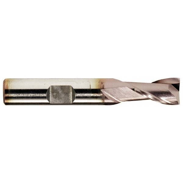 HERTEL Hertel E799921151 Square End Mill 5/16 in 2 Flute Hss Ticn