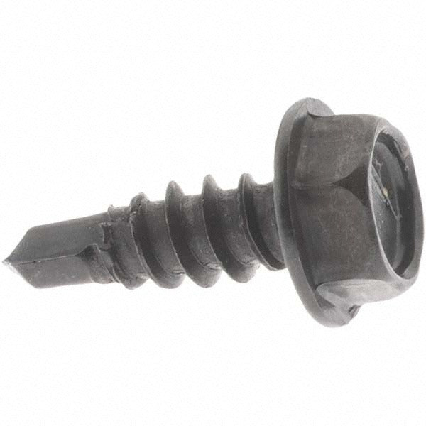 AU-VE-CO PRODUCTS Au-ve-co Products 16039 No. 8 Hex Washer Head Sheet Metal Screw