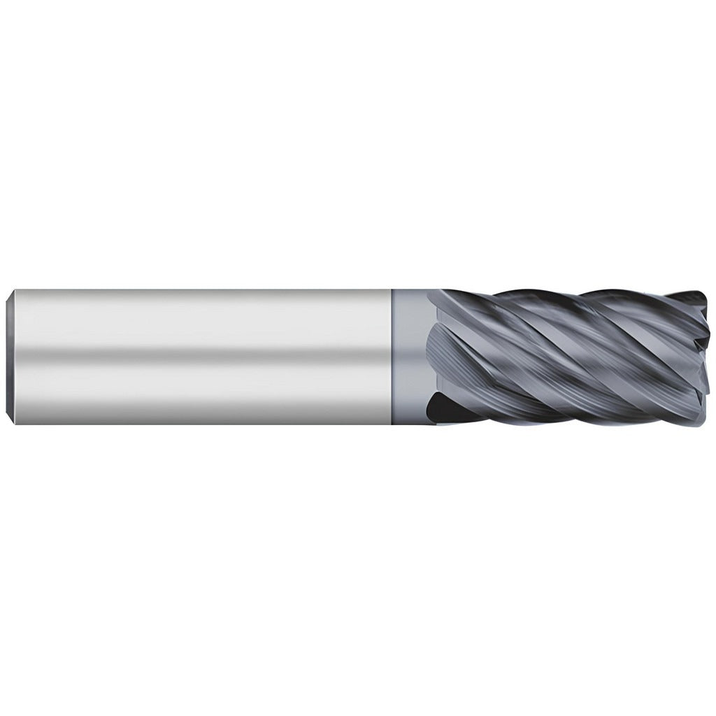 TITAN USA Titan Usa TC64432 Corner Radius End Mill 1/2 in 6 Flute