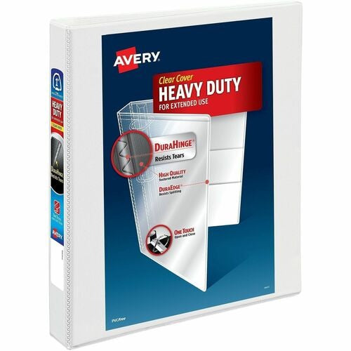 AVERY Avery AVE79199 Heavy Duty View Binder 1 Inch White