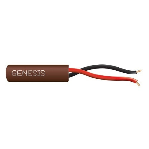 SOUTHWIRE Genesis Cable 21015807 22/2 Solid Riser Cable 500 Ft Brown