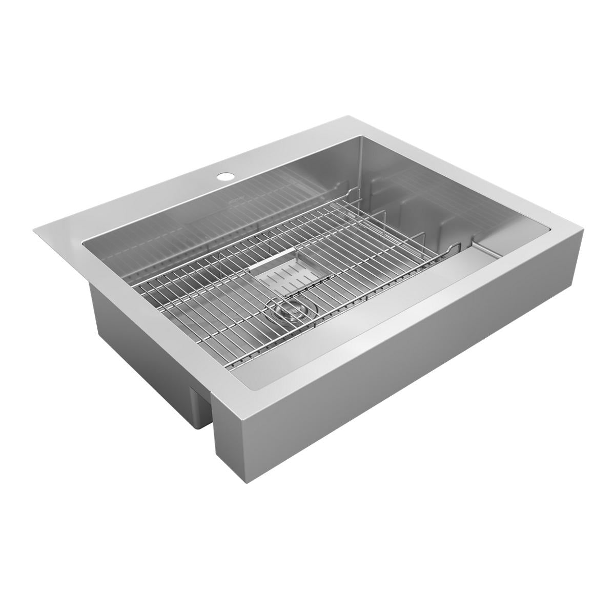 BSC PREFERRED Bsc Preferred ELDSSF33279DBG Workstation Farmhouse Sink Ada