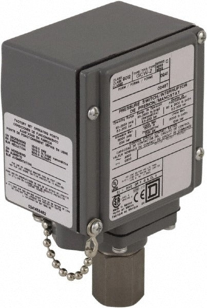 SCHNEIDER ELECTRIC Square D 9012GCW2 Pressure Level Switch 90-2900 Psig