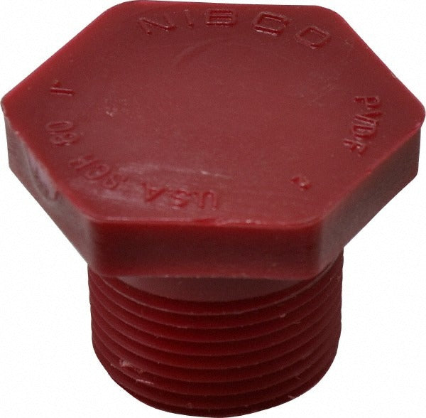NIBCO Nibco CD02350 Pvdf Hex Plug 1 Inch Schedule 80
