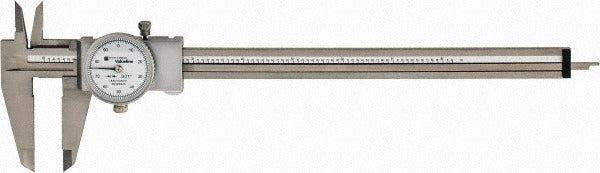 TESA BROWN & SHARPE Tesa Brown Sharpe 00589045 Dial Caliper 8 Inch Range