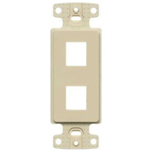 Hubbell Wiring NS612I NetSELECT Decorator Frame Flush Mount Ivory