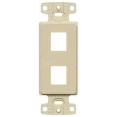 Hubbell Wiring NS612I NetSELECT Decorator Frame Flush Mount Ivory