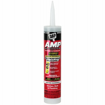 DAP Dap Inc 795 Crystal Clear Kitchen Bath Caulk 9 Oz