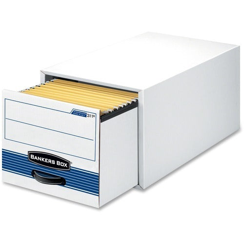 FELLOWES Fellowes FEL00311 Steel Storage Drawer Stackable 6-pack