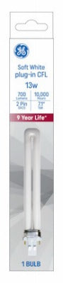 GE G E Lighting 14583 Compact Fluorescent Bulb 13W 2700K